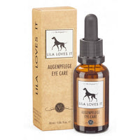 LILA LOVES IT Augenpflege – sanfte Reinigungslösung für Hunde und Katzen mit Aloe Vera, Meersalz und Augentrost in einer 30-ml-Flasche