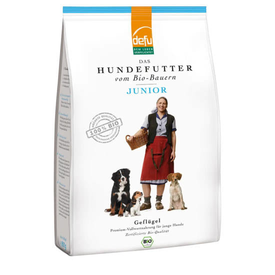 Defu Junior Trockenfutter Geflügel – für junge Hunde 800g