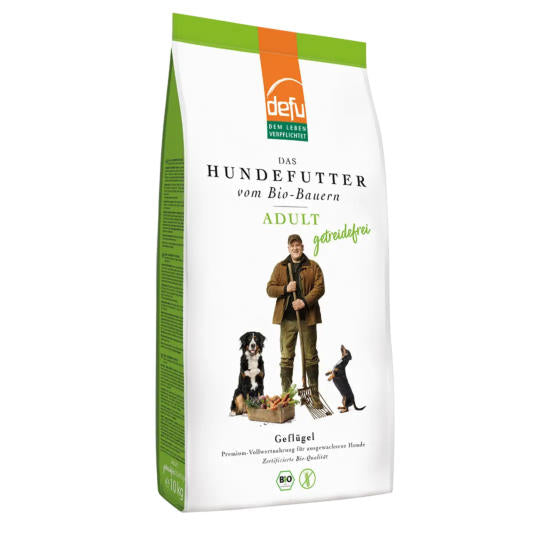 Defu Adult Getreidefrei Geflügel – Bio-Trockenfutter 10kg