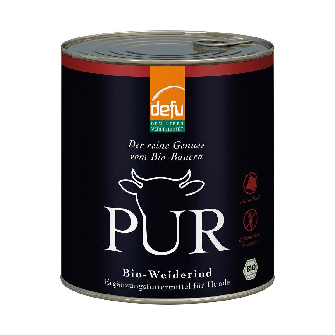 Defu Bio Weiderind Pur 800g - Reinfleisch für Hunde