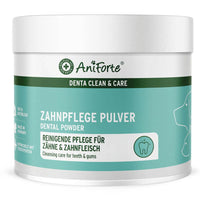 AniForte® Denta Clean & Care Pulver – natürliche Zahnpflege für Hunde und Katzen zur Reduktion von Zahnstein, Plaque und Maulgeruch, mit Seealgen, Pfefferminz und Apfeltrester