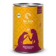 Herrmann’s Bio-Ente mit Süßkartoffel – Hundefutter 400g