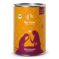 Herrmann’s Bio-Gans Hundefutter – getreidefrei 400g