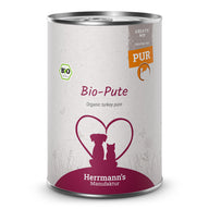 Herrmann’s Bio-Pute Reinfleisch – für Hunde & Katzen 400g