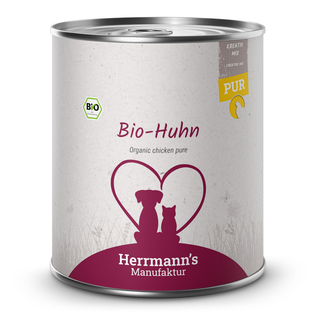 Herrmann’s Reinfleisch Huhn – für Hunde & Katzen 800g