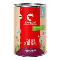 Herrmann’s Bio-Welpenfutter Rind – für junge Hunde 400g