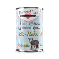 HerzensHund Bio Welpenfutter Huhn – Natürlich & ausgewogen 400g