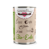 Herzenshund Bio Hundenassfutter Ente – Natürlich & verträglich 400g