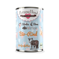 Herzenshund Welpenfutter Bio Rind – Natürlich & gesund 400g