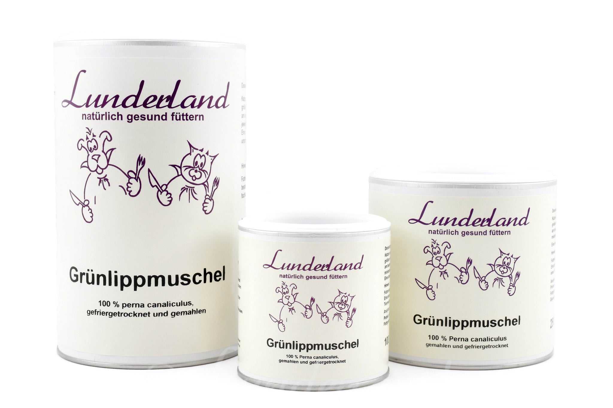 Grünlippmuschelpulver für Hunde & Katzen – 100 % Perna Canaliculus zur Unterstützung von Gelenken, Sehnen und Knorpel