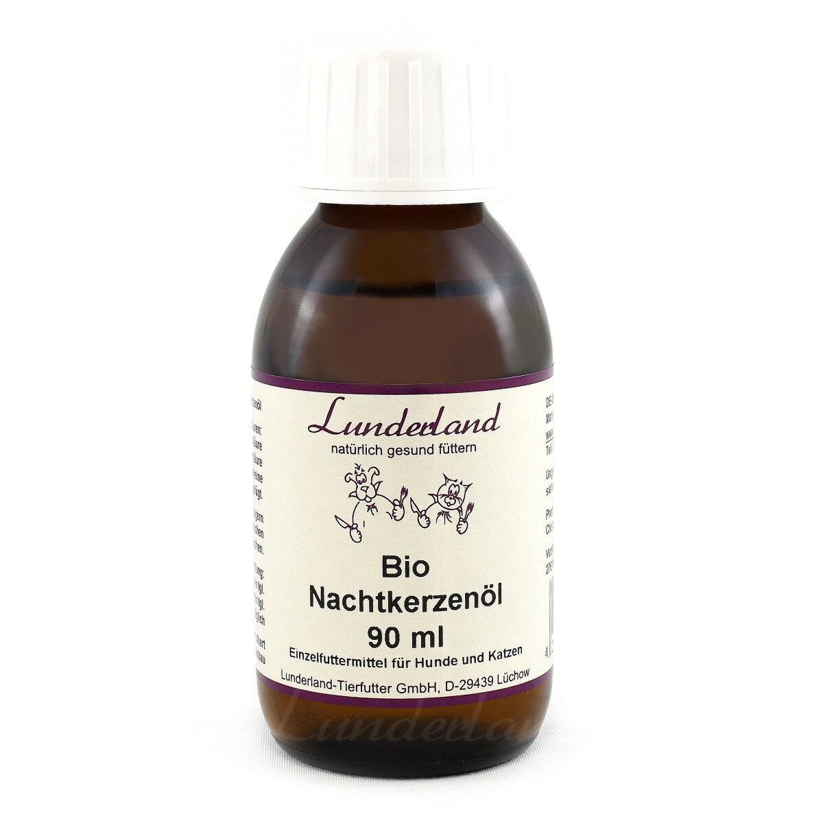Lunderland Bio-Nachtkerzenöl – hochwertiges Öl für Haut &amp; Fell bei Hunden und Katzen