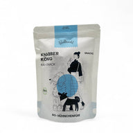 Poodlewohl Bio-Hühnerfüße – 100% Bio-Hühnerfüße, schonend getrocknet und leicht geräuchert. Reich an Kalzium zur Unterstützung von Zähnen und Knochen, ideal für Allergikerhunde und ohne Zusatzstoffe, Zucker oder Aromen.