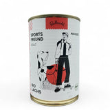 Poodlewohl Lachs Adult Bio-Nassfutter für Hunde – hochwertige Dose mit Lachs, Süßkartoffeln, Leinsamen und Meeresalgen