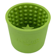 LickiMat Yoggie Pot – Anti-Schling-Napf aus Naturkautschuk grün