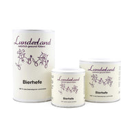 Packung Lunderland Bierhefe – Nahrungsergänzung für Hunde und Katzen zur Förderung eines gesunden Fells mit wichtigen B-Vitaminen und Aminosäuren