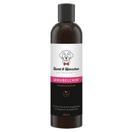 Hund & Herrchen Hundeshampoo Sensibelchen für empfindliche Hundehaut, sanfte Reinigung mit Bio Aloe Vera und Bio Ringelblume, ohne Parfüm und Parabene