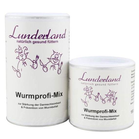 Lunderland Wurmschutz-Mix für Hunde – natürliche Unterstützung zur Prävention und Behandlung von Darmparasiten mit Wermut, Kokosraspeln, Kürbiskernen und anderen heilenden Kräutern.