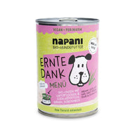 Napani Ernte Dank Vegan – Bio-Hundefutter