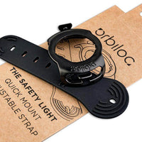 Orbiloc Adjustable Strap – flexibler Silikonriemen mit Anti-Rutsch-Lamellen zur sicheren Befestigung des Orbiloc Safety Lights an Halsband, Geschirr oder Ausrüstung