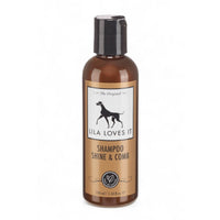SHAMPOO SHINE & COMB – Natürliche Fellpflege für Hunde. Mit Jojoba-, Macadamia-, Kokos-, Verbene-, Yuzu- und Lavendelöl sowie Meersalz. Sorgt für seidigen Glanz, leichte Kämmbarkeit und pflegt Haut & Fell. pH-hautfreundlich und als Konzentrat bis 1:10 mit Wasser verdünnbar.