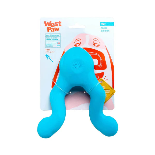 umweltfreundliches schwimmfähiges Spielzeug Tizzi – ideal zum Ziehen, Werfen und für versteckte Leckerlis.