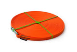 Treusinn BioThane Schleppleine 9 mm – leicht & wasserfestorange 10m
