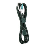 Woolly Wolf Führleine Rope – Nachhaltige und strapazierfähige Hundeleine aus 100% recyceltem Polyester (RPET), mit reflektierendem Streifen für Sicherheit und leichtem Aluminium-Karabiner.